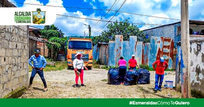 Fomento de ambientes saludables en 50 Casas - Escuela Río Esmeraldas